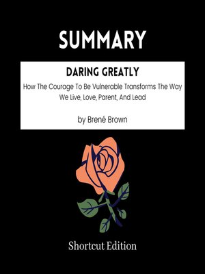 cover image of SUMMARY--Daring Greatly